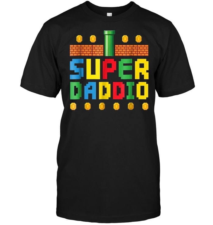 Funny Fathers Day Super Daddio