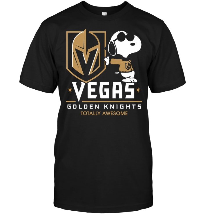 NHL Team Vegas Golden Knights Totally Awesome Snoopy