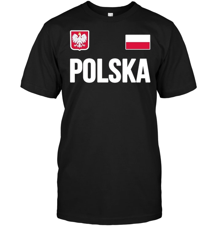 Poland Polish Soccer Jersey Style