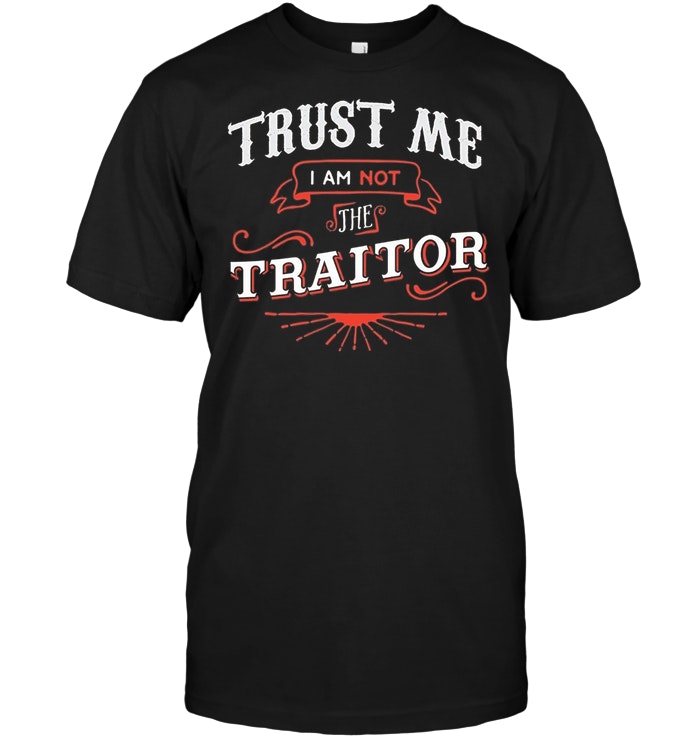 Board Game Funny Trust Me I Am Not The Traitor