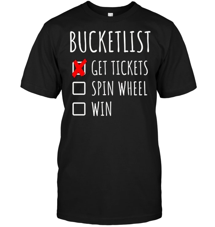 Bucket List Spin Wheel Game Show