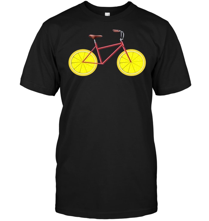 Lemon Bicycle For Bicyclists, Cyclists, Bike Lovers