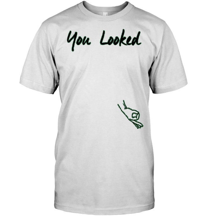 Made You Look - Funny Boys Hand Circle Game Tee