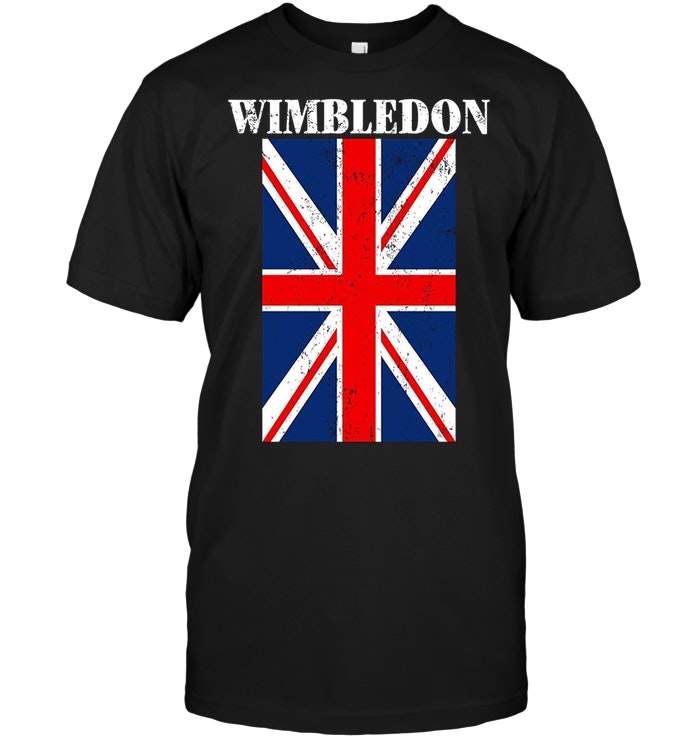 Vintage Union Jack Wimbledon England British Flag