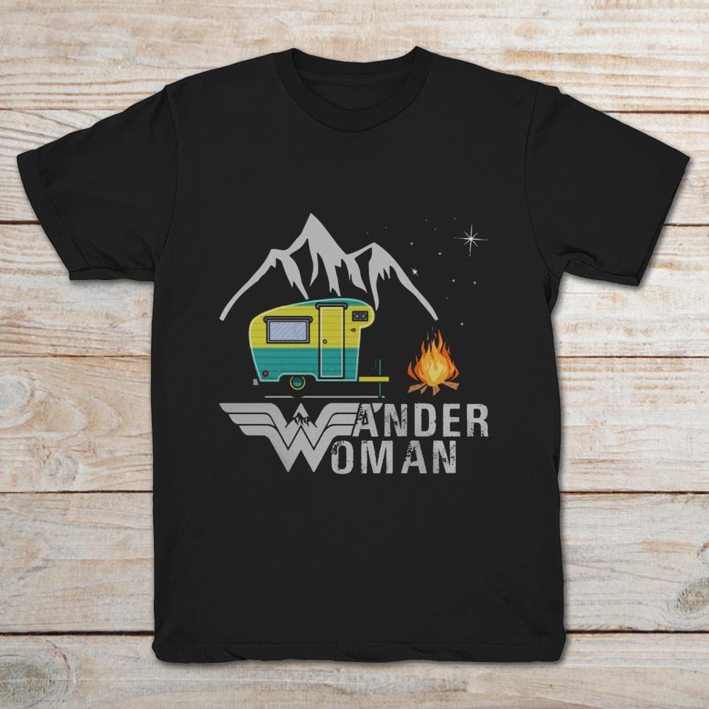 Camping Wander Woman