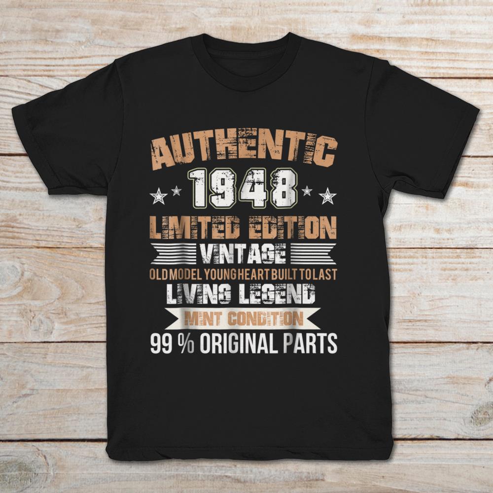 Authentic 1948 Limited Edition Vintage