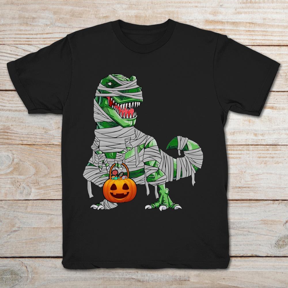 Mummy T-Rex For Halloween