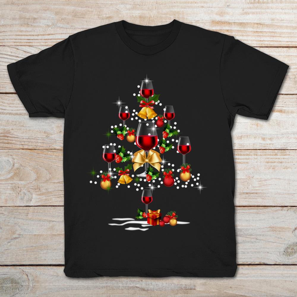 Wine Christmas Tree