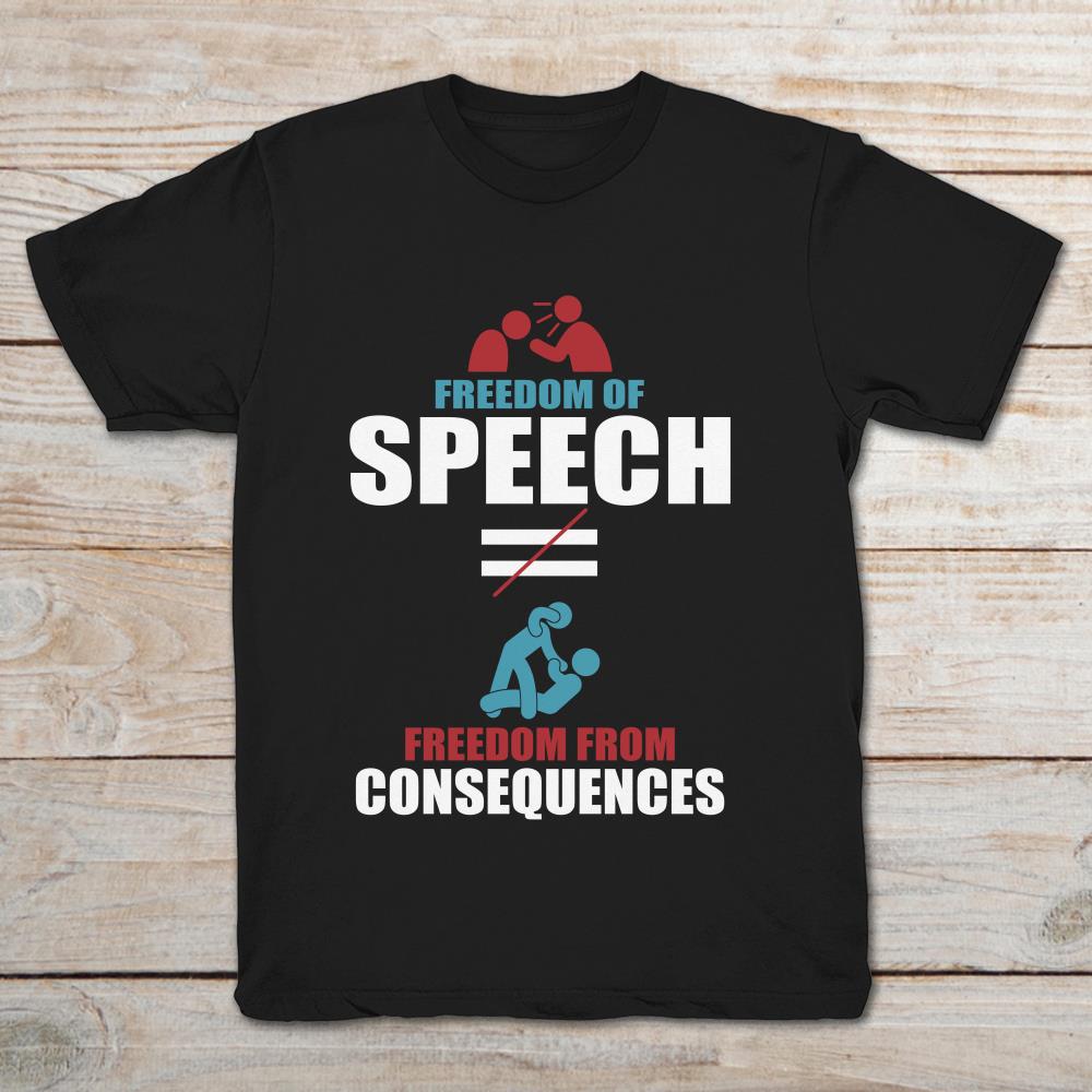 Freedom Of Speech Different Freedom From Consequences