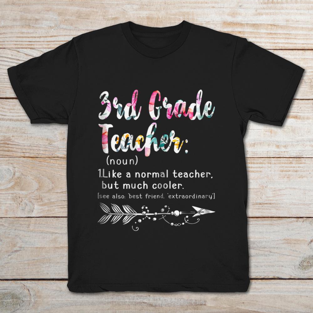 3rd Grade Teacher Like A Normal Teacher But Much Cooler
