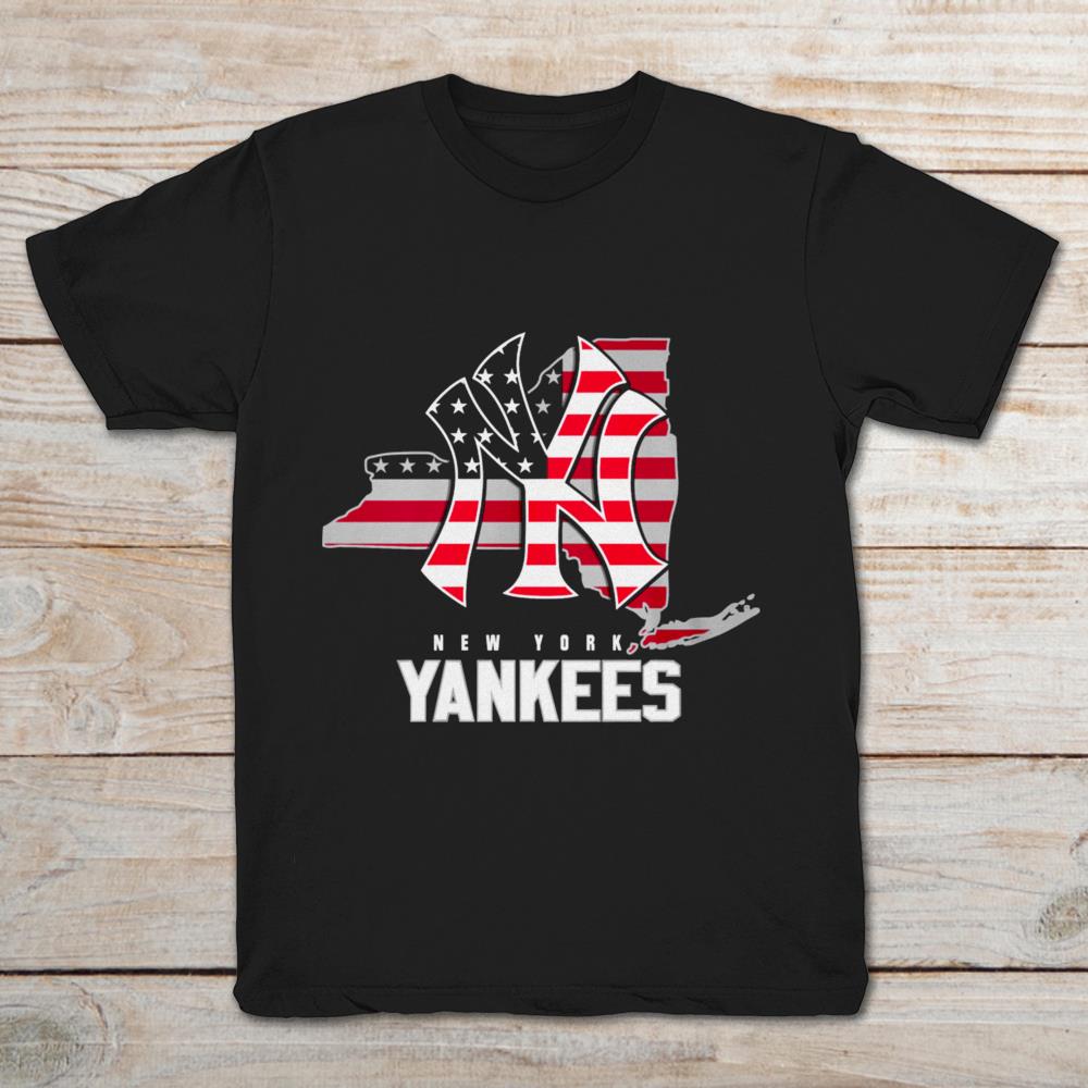 New York Yankees American Flag