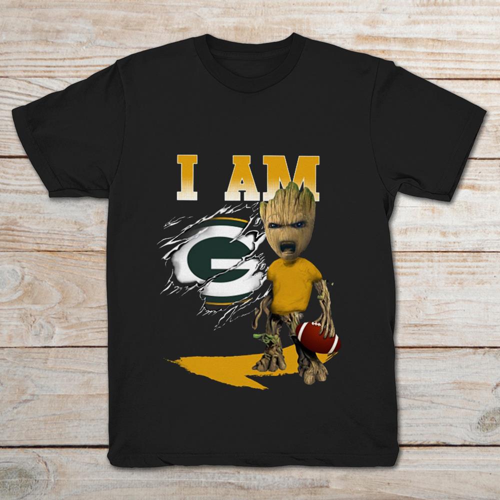 I Am Angry Groot Green Bay Packers