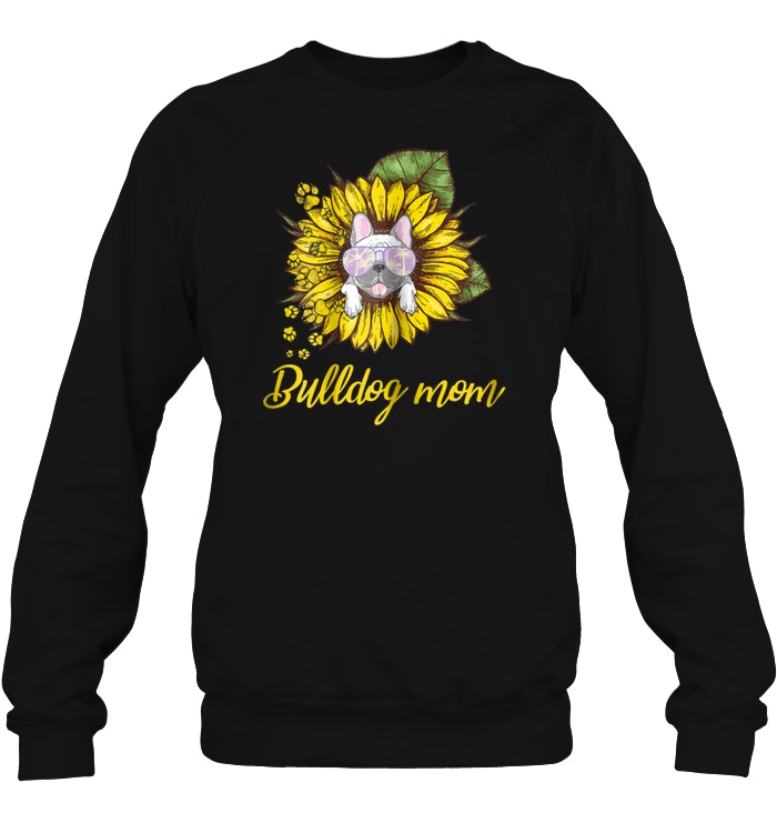 Sunflower English Bulldog Mom