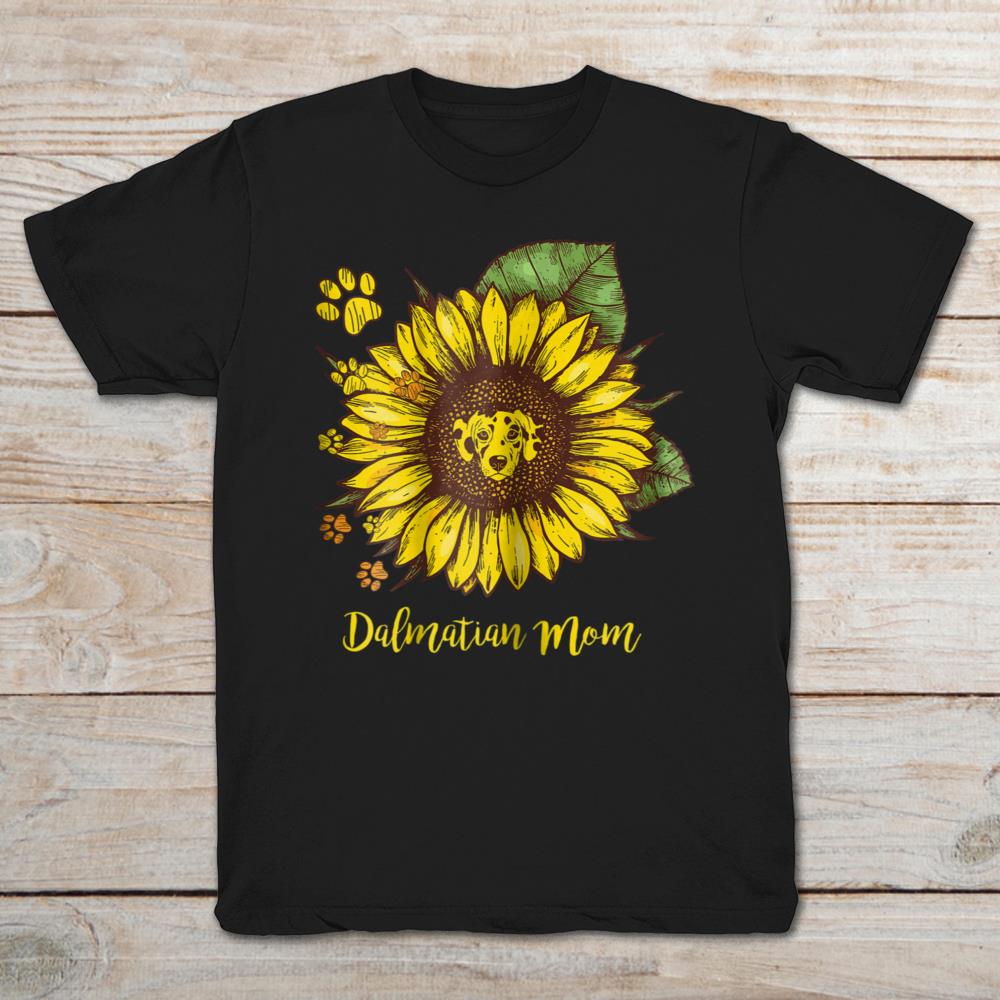 Dalmatian Mom Sunflower