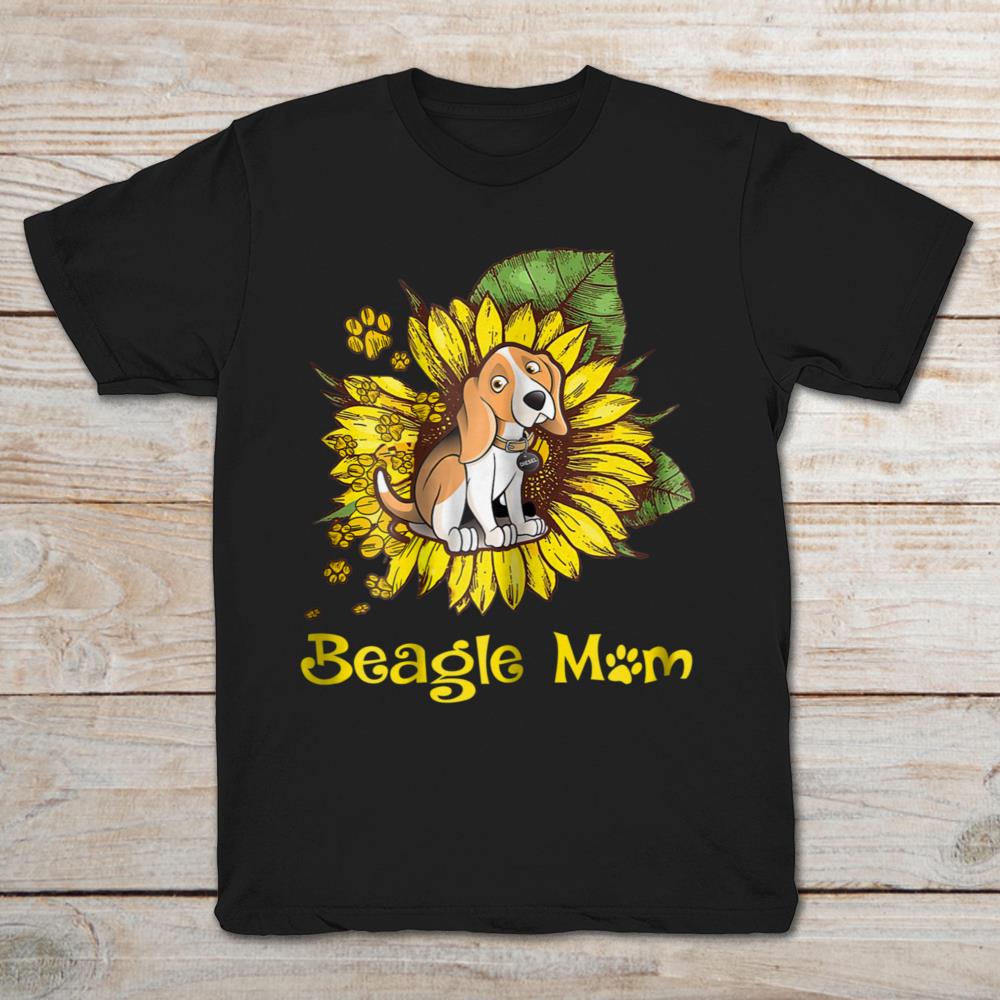 Beagle Mom Sunflower