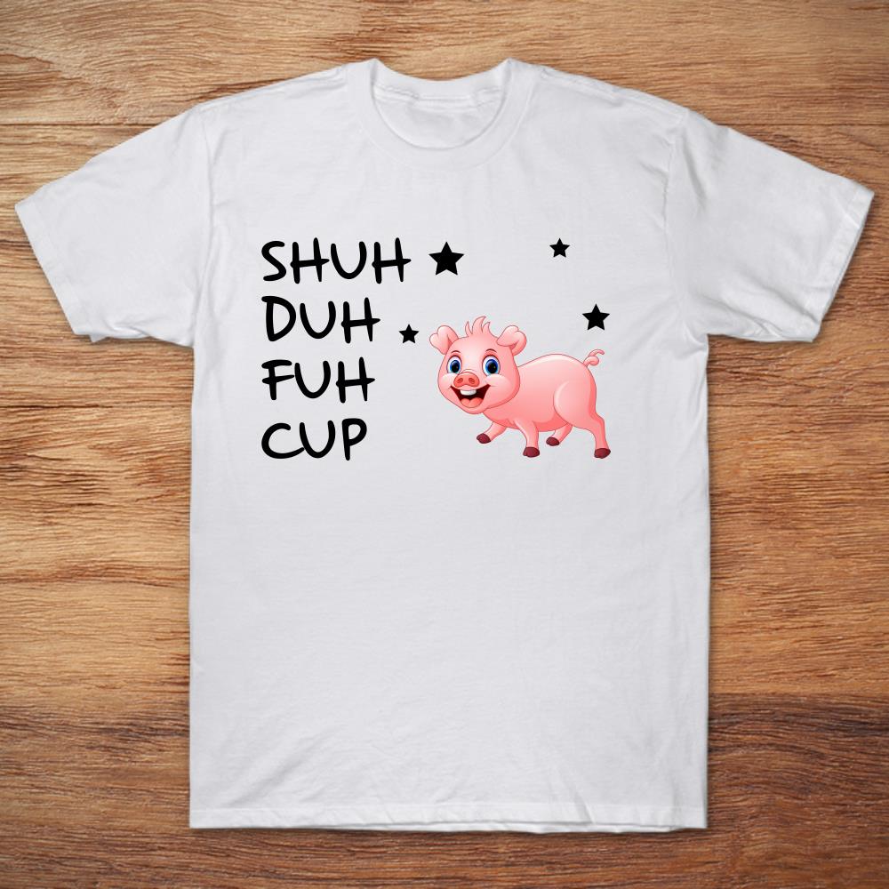 Shuh Duh Fuh Cup Pink Pig