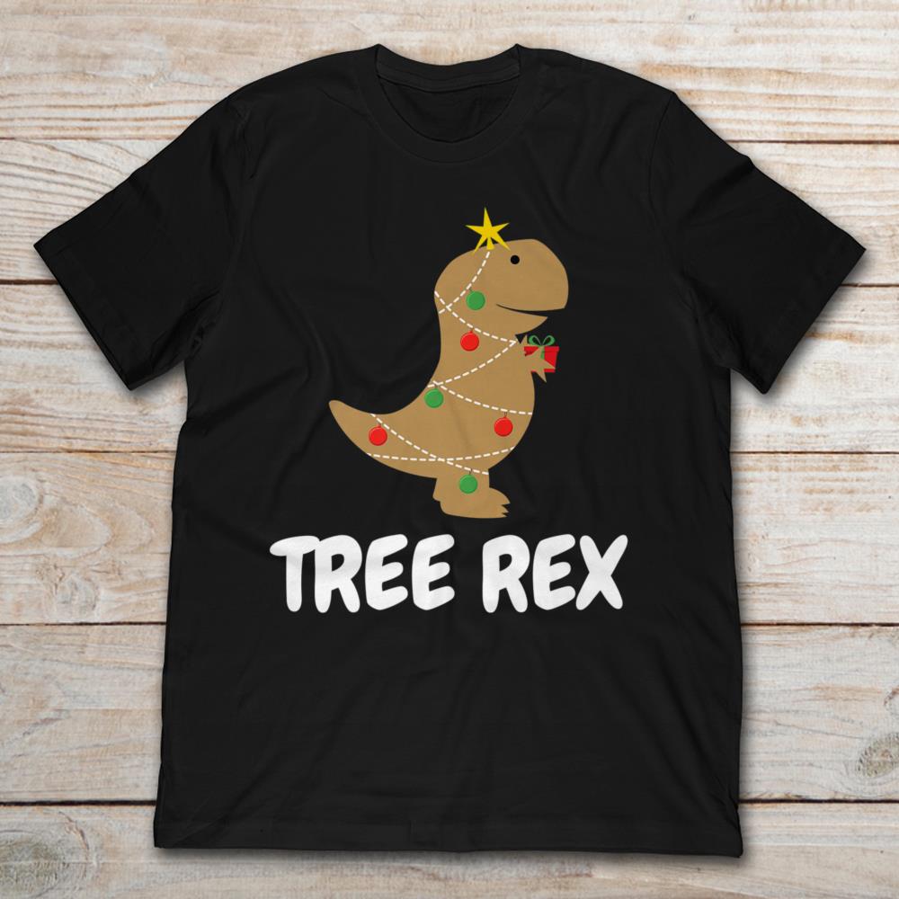 Christmas Tree Rex Tyrannosaurus Dinosaur