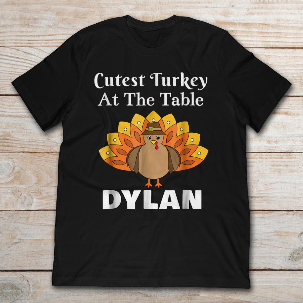 Dylan Cutest Turkey At The Table