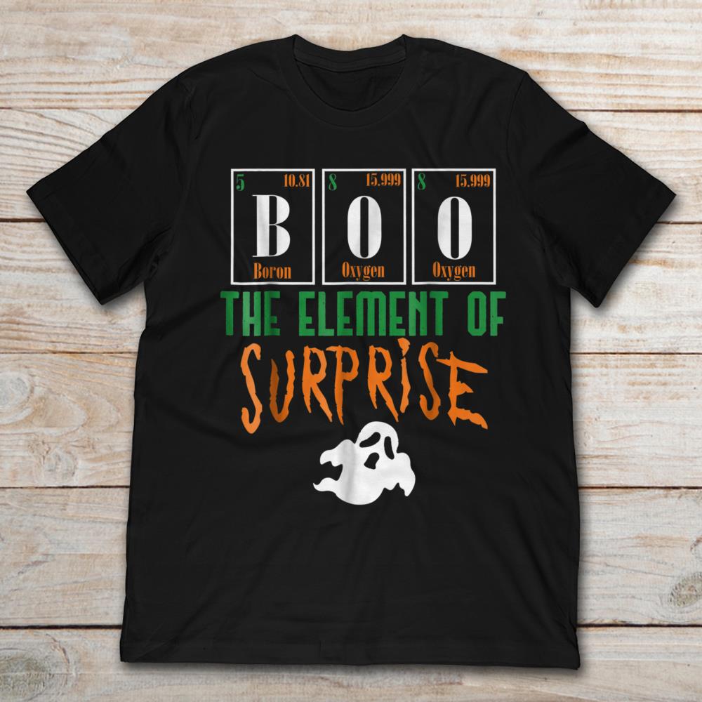 Boo The Element Of Halloween Surprise