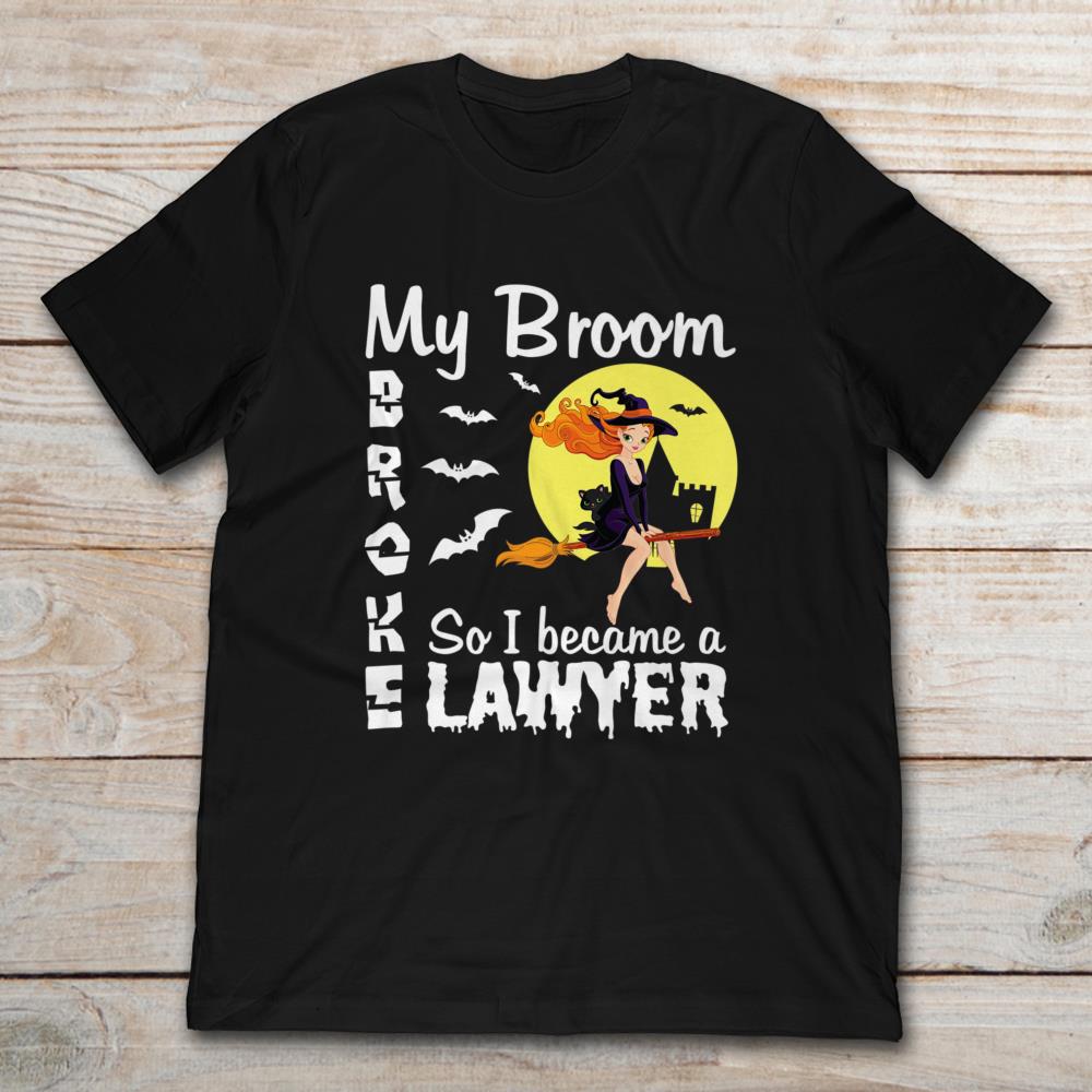 Halloween My Broom Broke So I Became A Lawyer