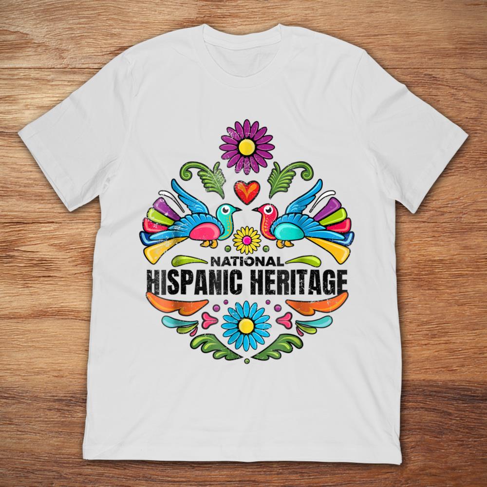 Funny Birds And Flower National Hispanic Heritage