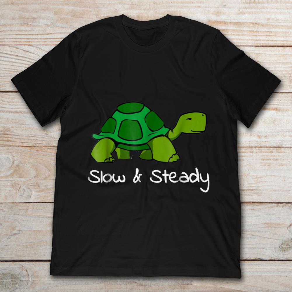 Green Turtle Slow And Steady