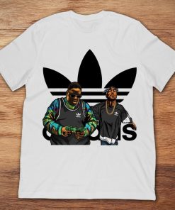 Tupac Shakur And Notorious BIG Adidas T 