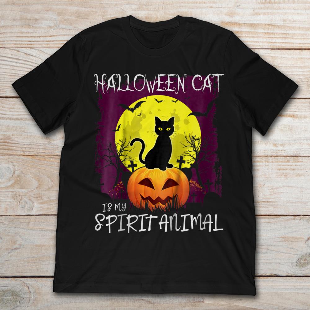 Halloween Cat Is My Spirit Animal