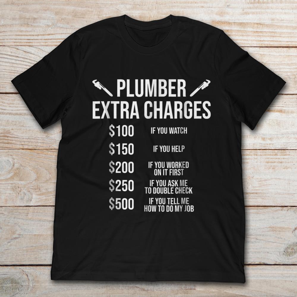 Plumber Extra Charges