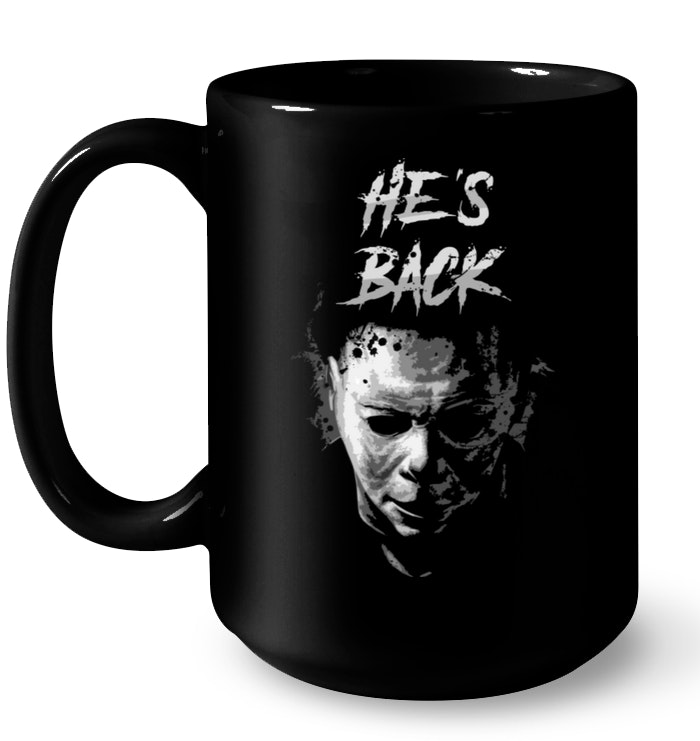 Halloween He's Back Mug