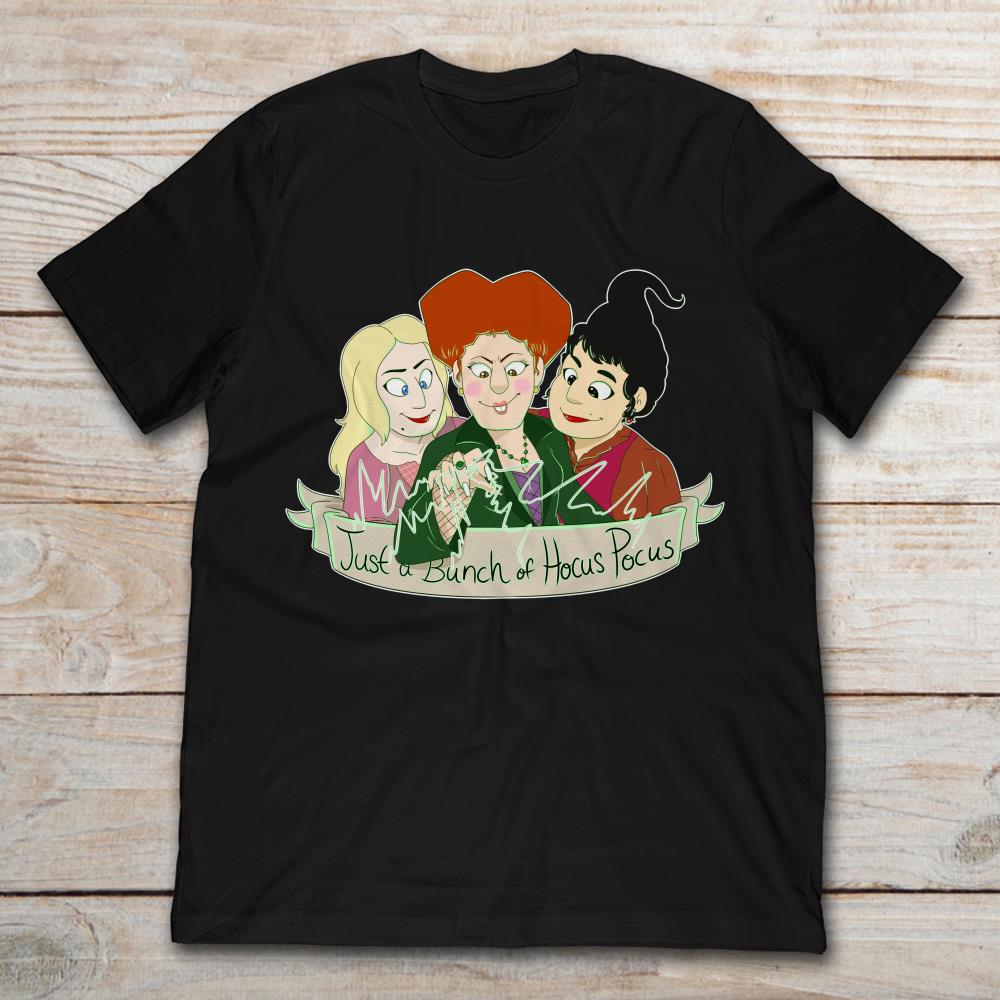 Halloween Sanderson Sisters Just A Bunch Of Hocus Pocus T-Shirt