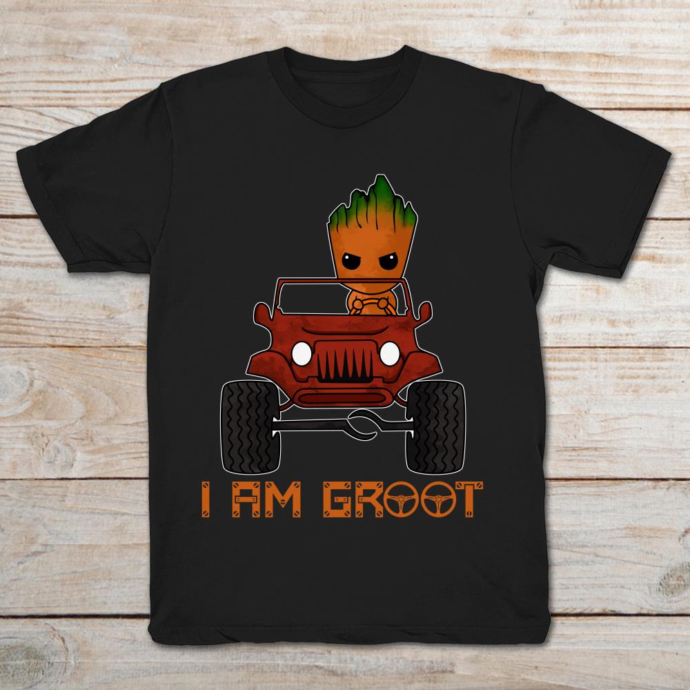 Jeep I Am Groot