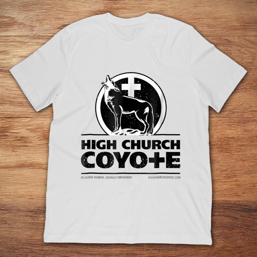Holy Cross Coyote Logo High Church Coyote