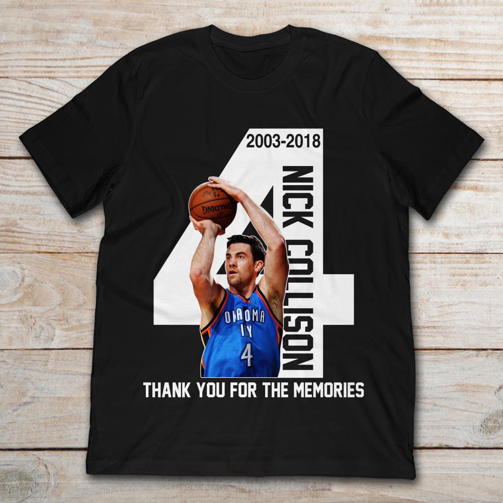 Nick Collison Thank You For The Memories 2003-2018