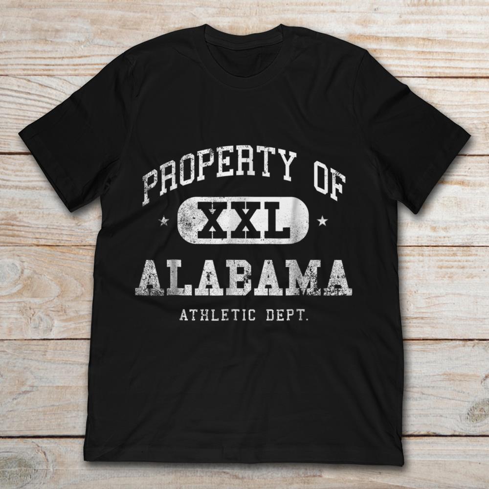 Property Of Xxl Alabama Athletic Dept