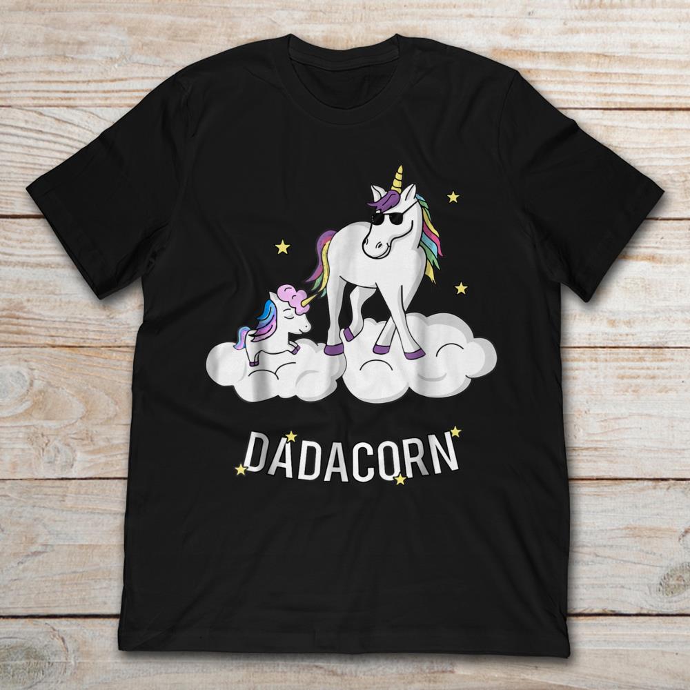 Dadacorn Unicorn Dad And Baby