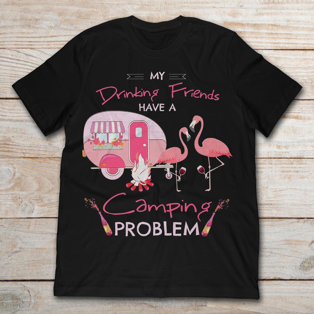 Flamingo Camping Shirt