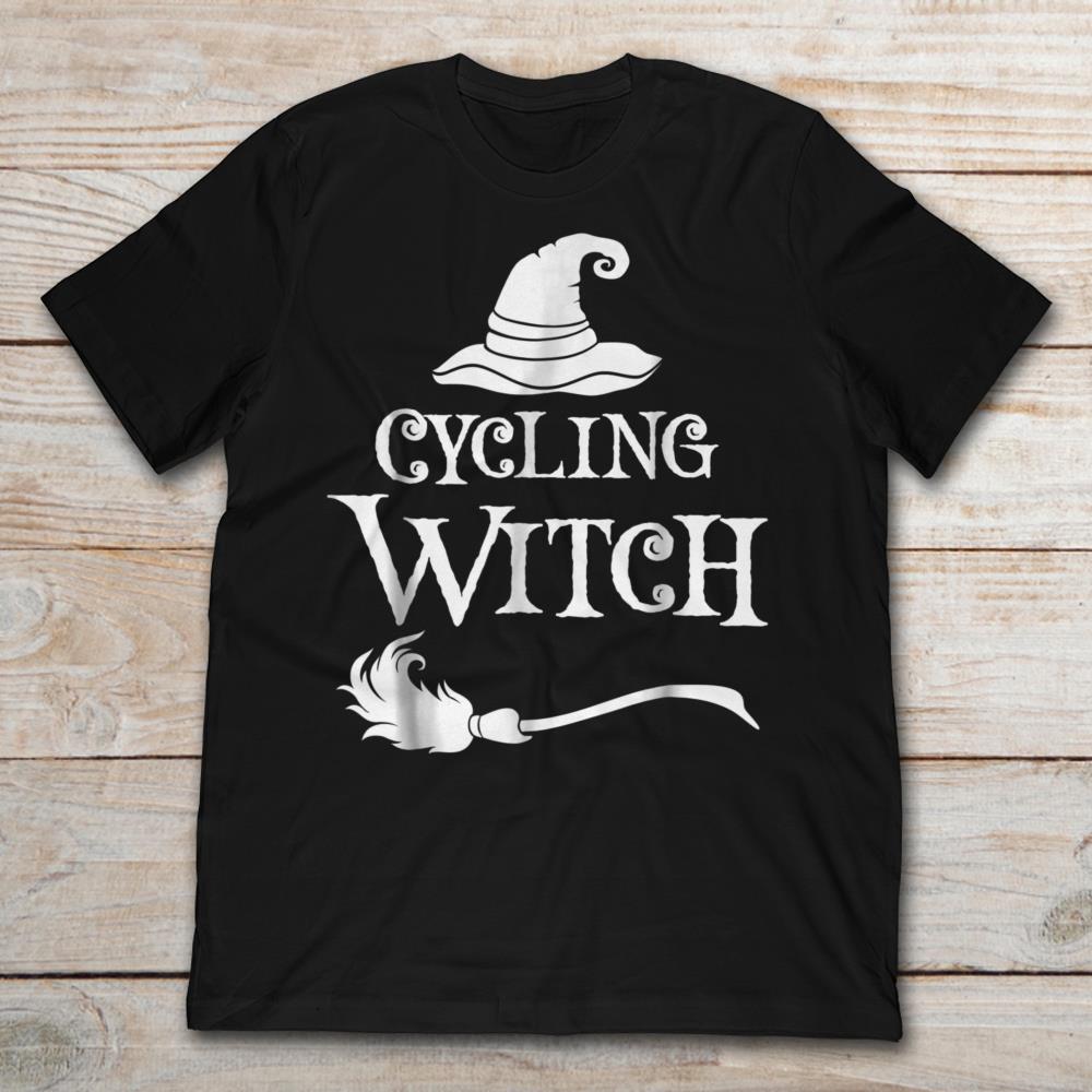 Halloween Cycling Witch