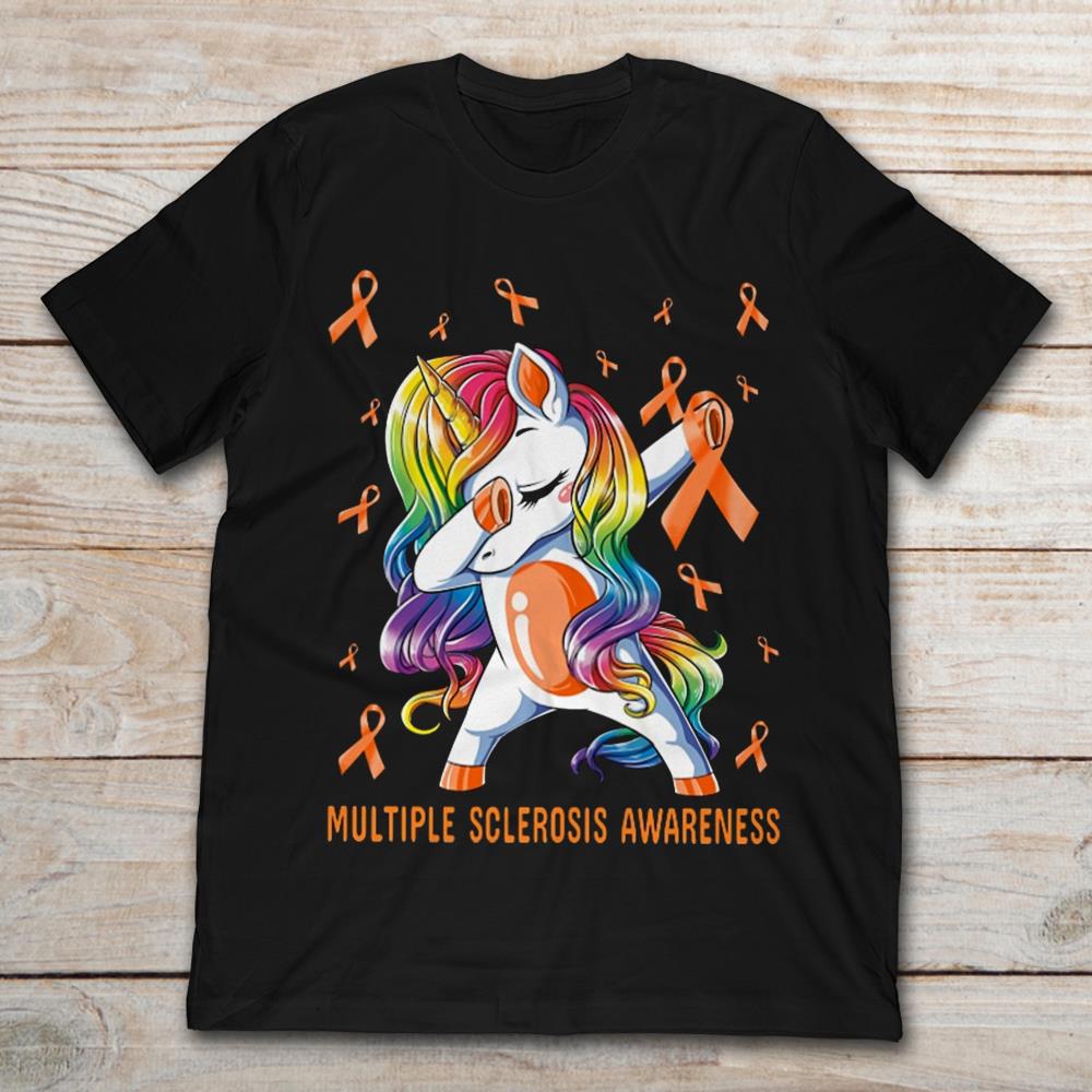 Unicorn Dabbing Multiple Sclerosis Awareness