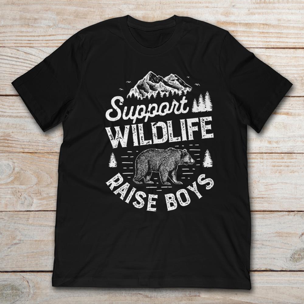 Bear Support Wildlife Raise Boys
