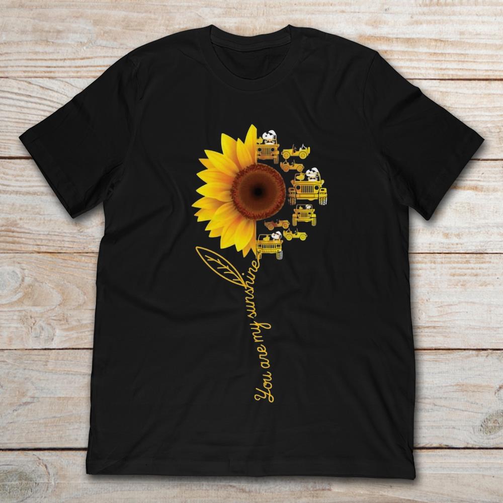 You Are My Sunshine Dog t-shirt