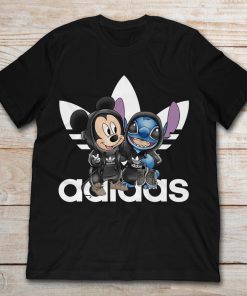 Adidas Mickey And Stitch T-Shirt - TeeNavi