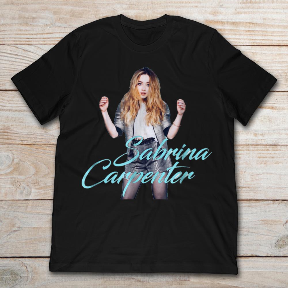 Sabrina Carpenter EVOLution Black T-shirt Size S-3XL Mens Tee