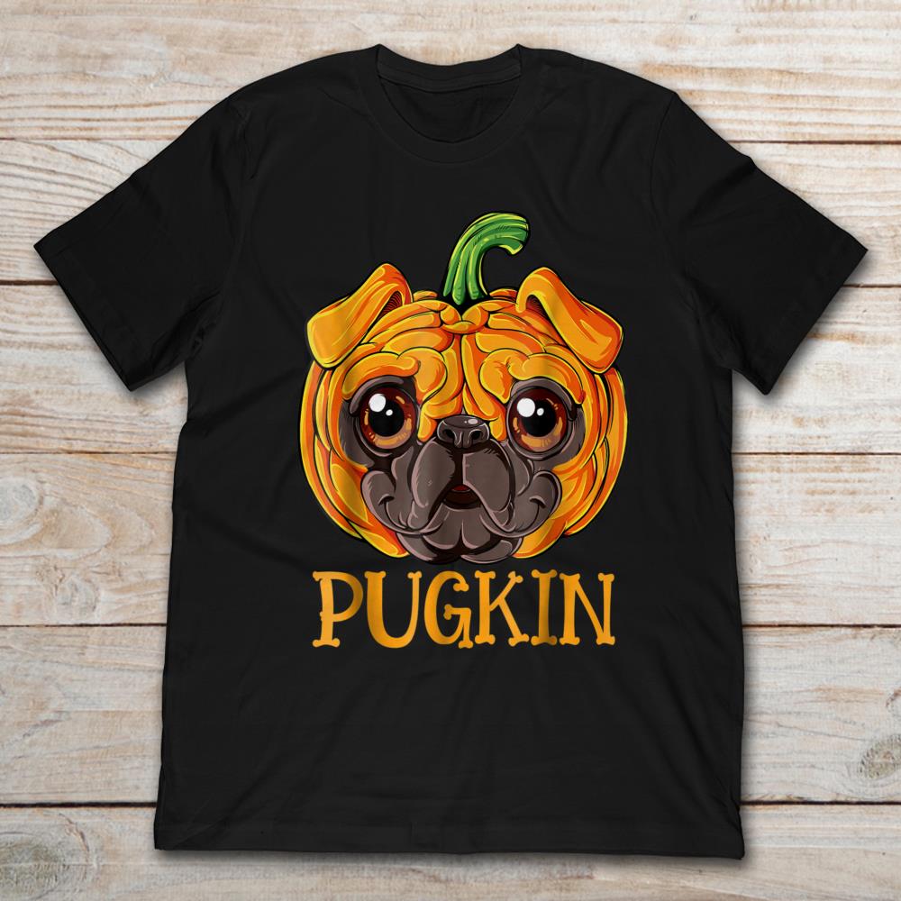 Pugkin Pug Pumpkin Halloween