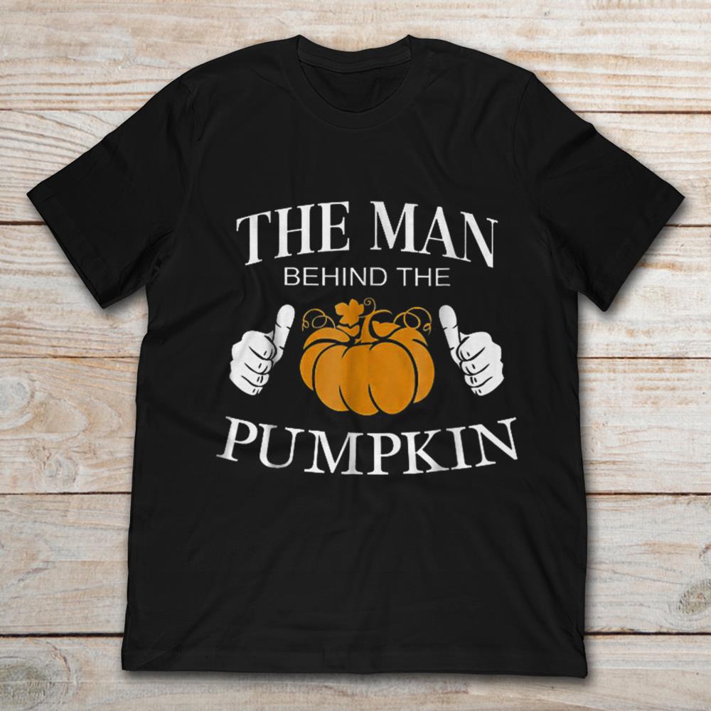 The Man Behind The Pumpkin Halloween