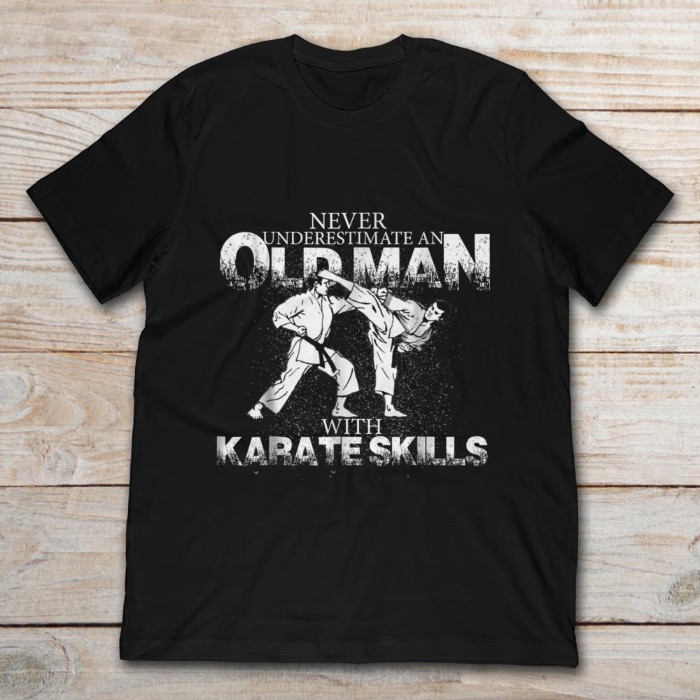 Never Underestimate An Old Man With Karate Skills
