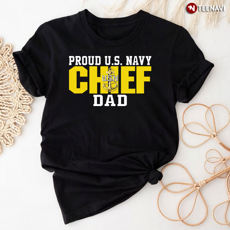 Proud U.S. Navy Chief Dad