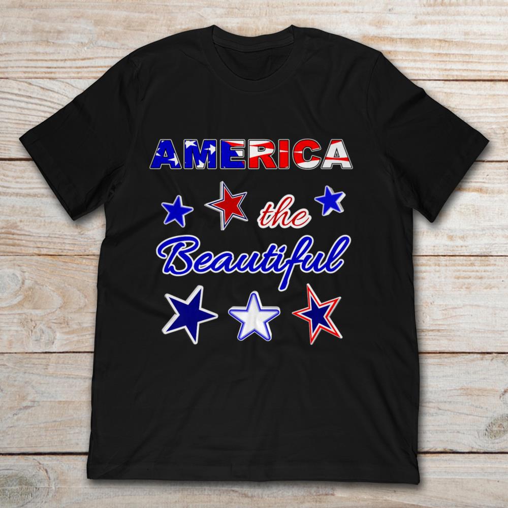 America The Beautiful And Stars