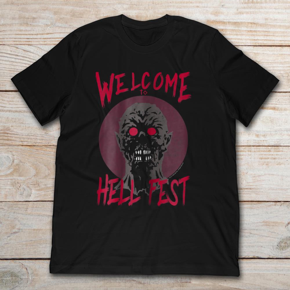 Horror Monster Welcome To Hell Fest