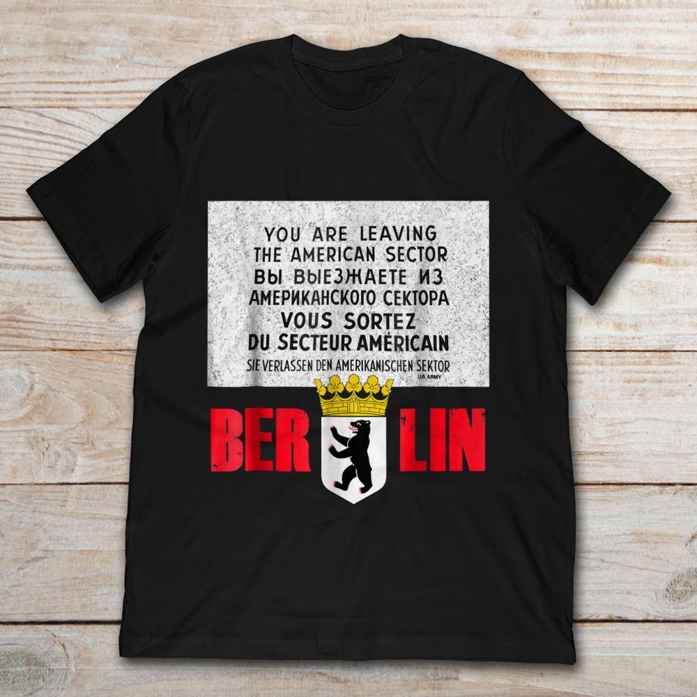 You Are Leaving The American Sector Coat Of Arms Of Berlin